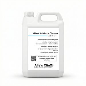 Glass & Mirror Cleaner Concentrate 5L