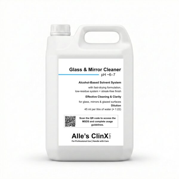 Glass & Mirror Cleaner Concentrate 5L