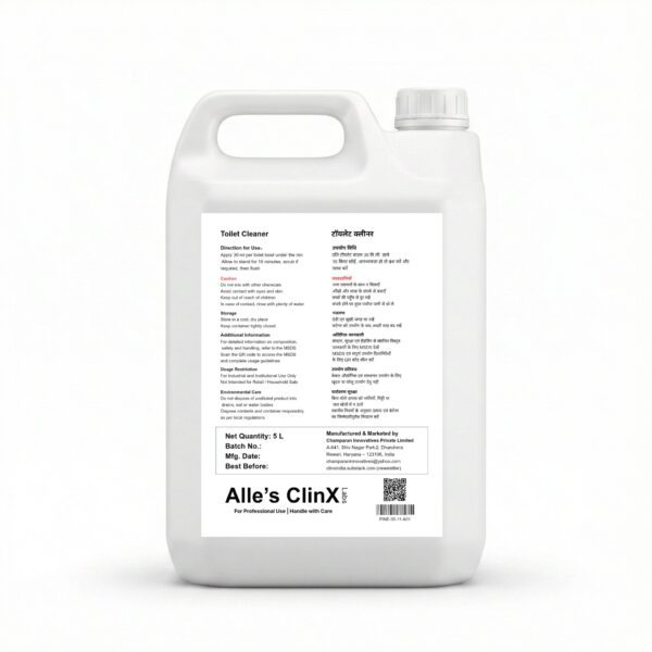 Transparent Toilet Cleaner 5L
