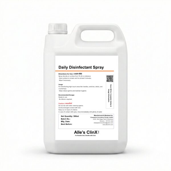 2026/02/1000185334.jpg Daily Disinfectant Surface Spray Refill (Elite Lime) 5L