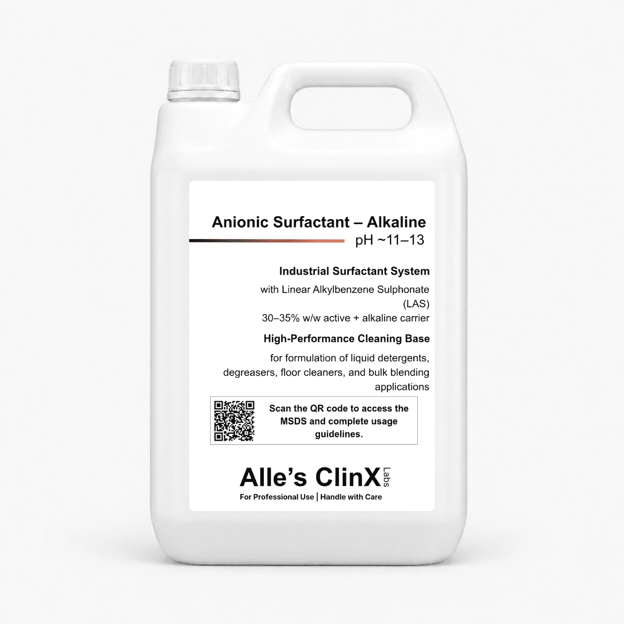 Anionic Surfactant - Alkaline