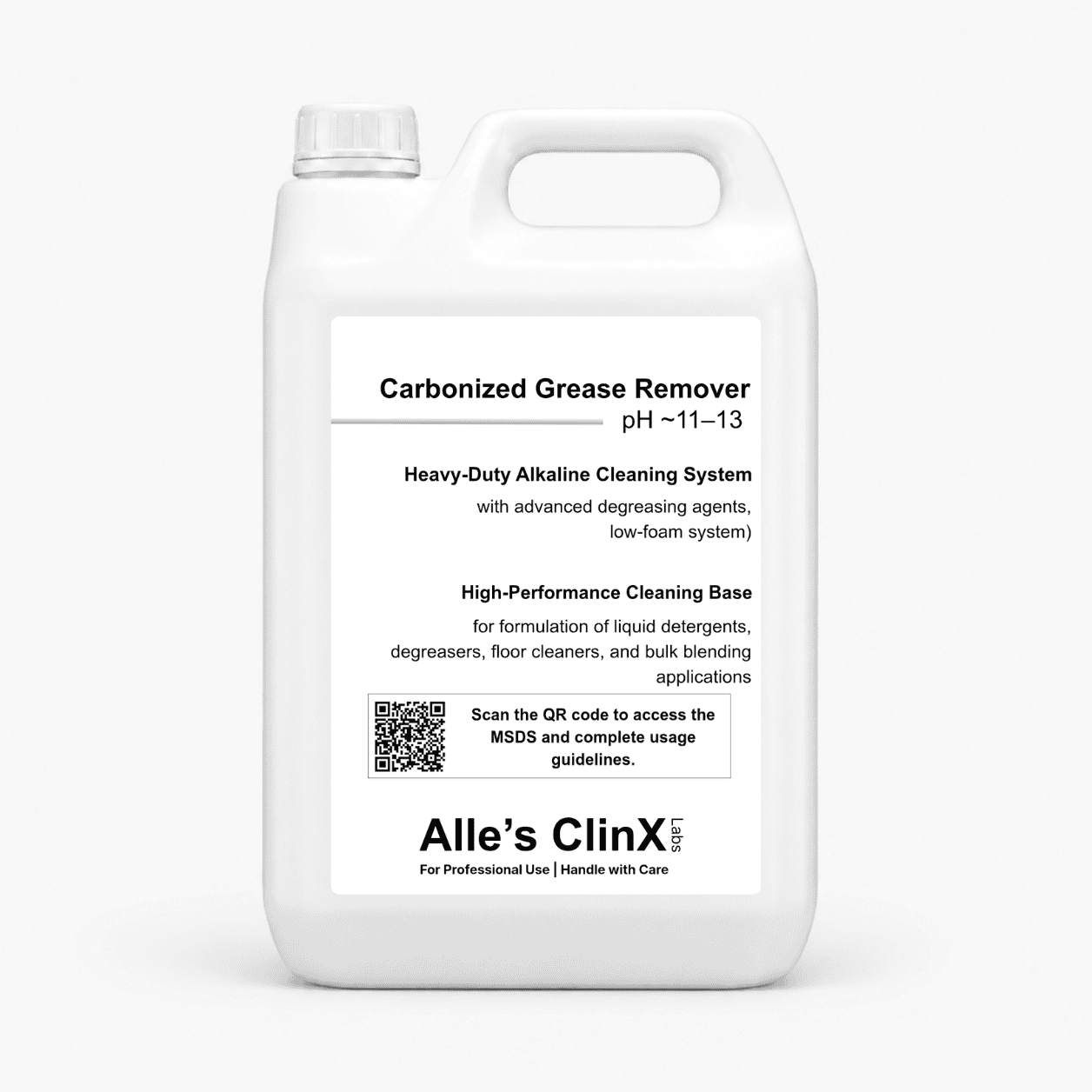 Carbonised Grease Remover - Caustic Gel