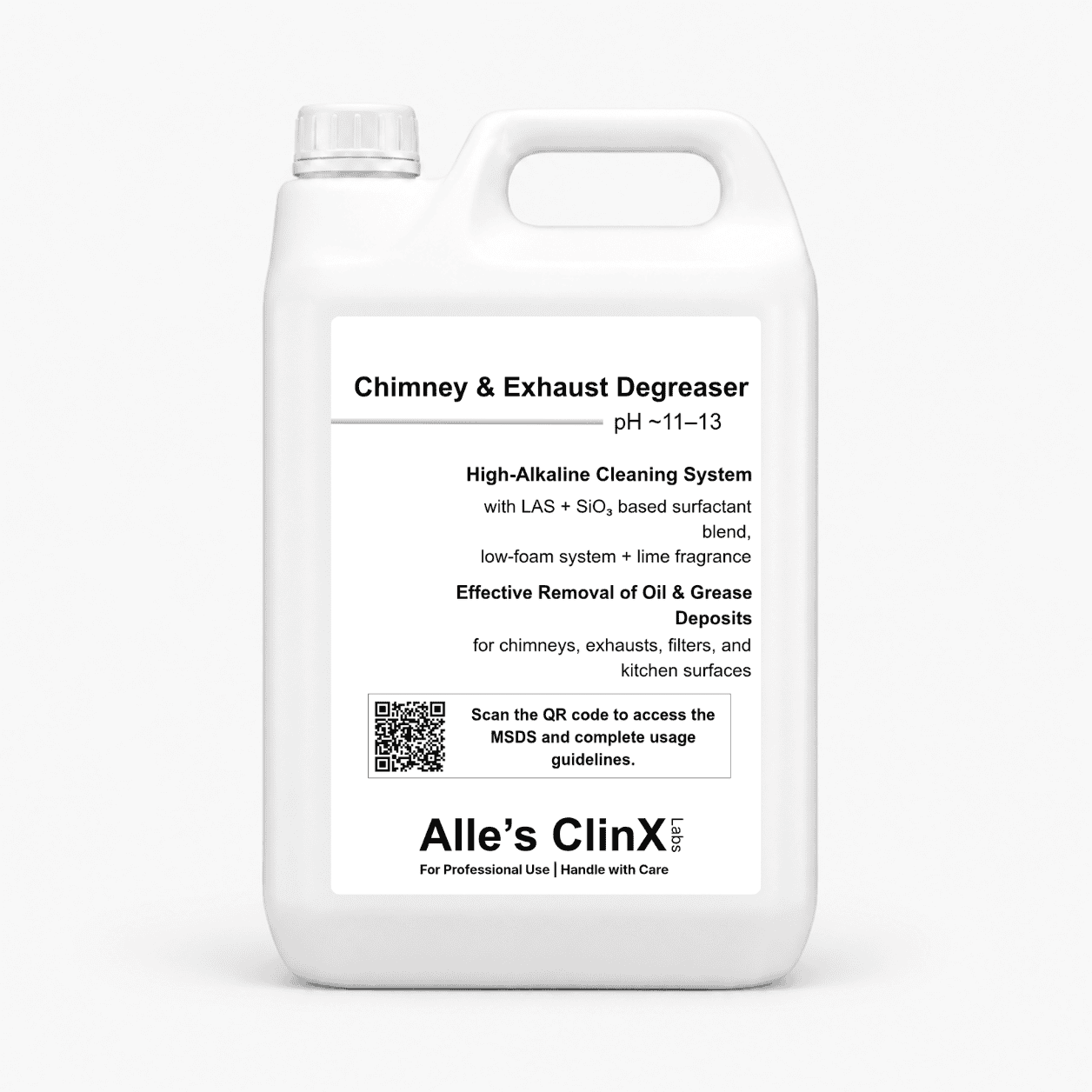 Chimney & Exhaust Degreaser - Alkaline