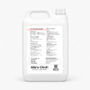 Back label of Alle’s ClinX Citric Bathroom Descaler 5L
