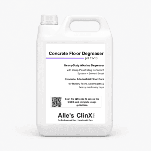 Concrete Floor Degreaser - Heavy-Duty Alkaline
