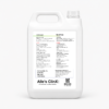 Back label of Alle’s ClinX Dish Liquid Concentrate 5L
