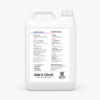 Back label of Alle’s ClinX Fabric Deodorizer 5L