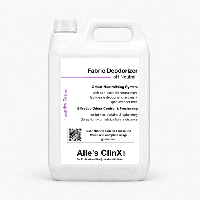 Alle’s ClinX Fabric Deodorizer Lavender Odour Neutralizer product packaging