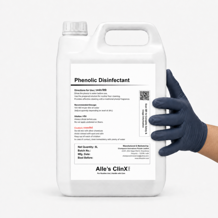 Alle’s ClinX Phenolic Disinfectant product packaging
